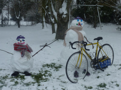 Bonhomme de neige SCA triathlon